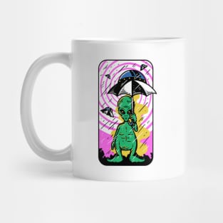 Invasion In The Rain Mug